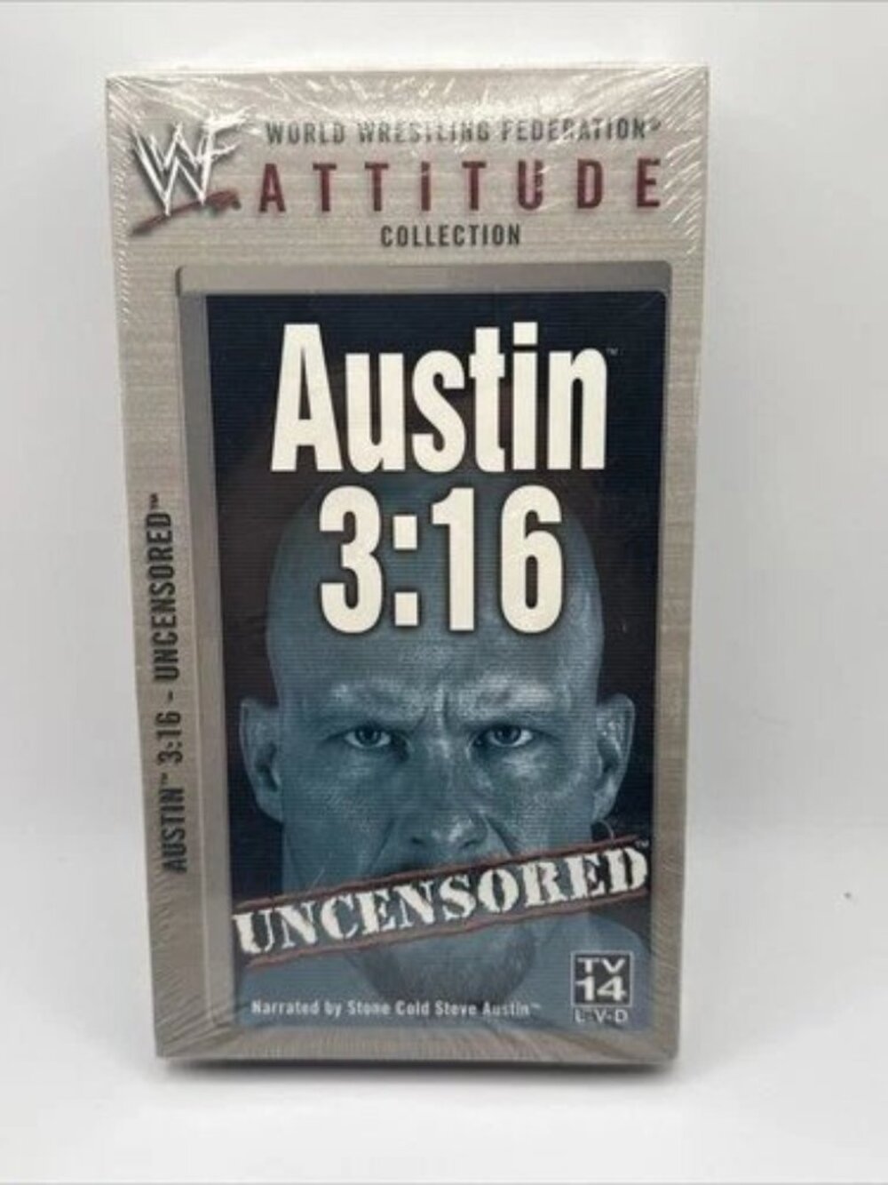 WWF Attitude Collection - Austin 3:16 Uncensored 2001 VHS Tape SEALED